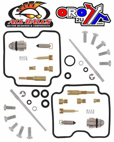 CARBURETOR REBUILD KIT 01-05 YAM YFM660R, ALLBALLS 26-1368 ATV thumbnail 2