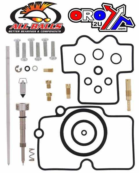 CARBURETOR REBUILD KIT 2006 HON TRX450, ALLBALLS 26-1369 ATV thumbnail 2