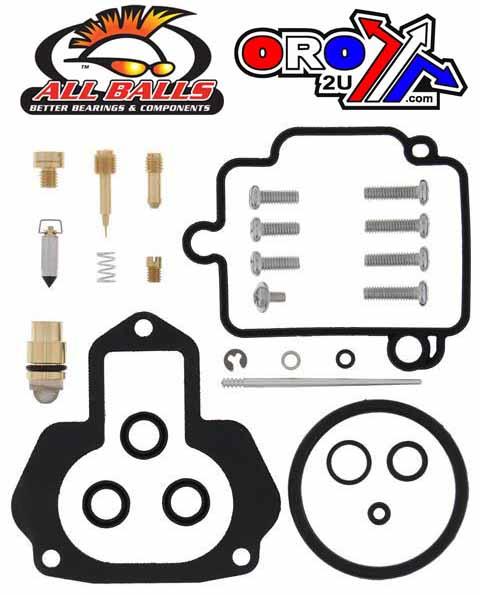 CARBURETOR REBUILD KIT 96-98 YAM YFM400, ALLBALLS 26-1370 ATV thumbnail 2