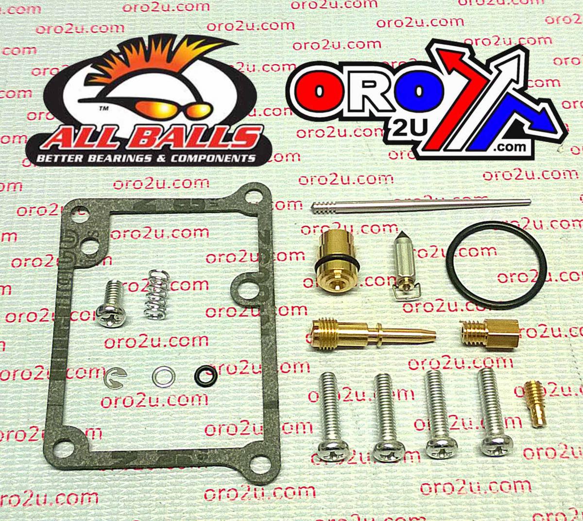 CARBURETOR REBUILD KIT 88-06 YAM YFS200, ALLBALLS 26-1379 ATV thumbnail 2