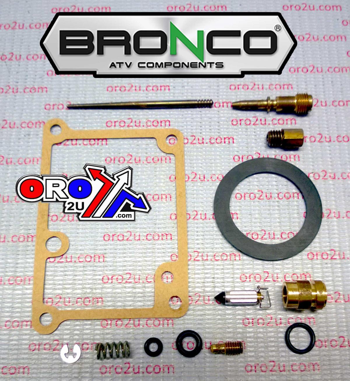 CARBURETOR REBUILD KIT YFS 200, BRONCO AU-07461 YAMAHA ATV thumbnail 2