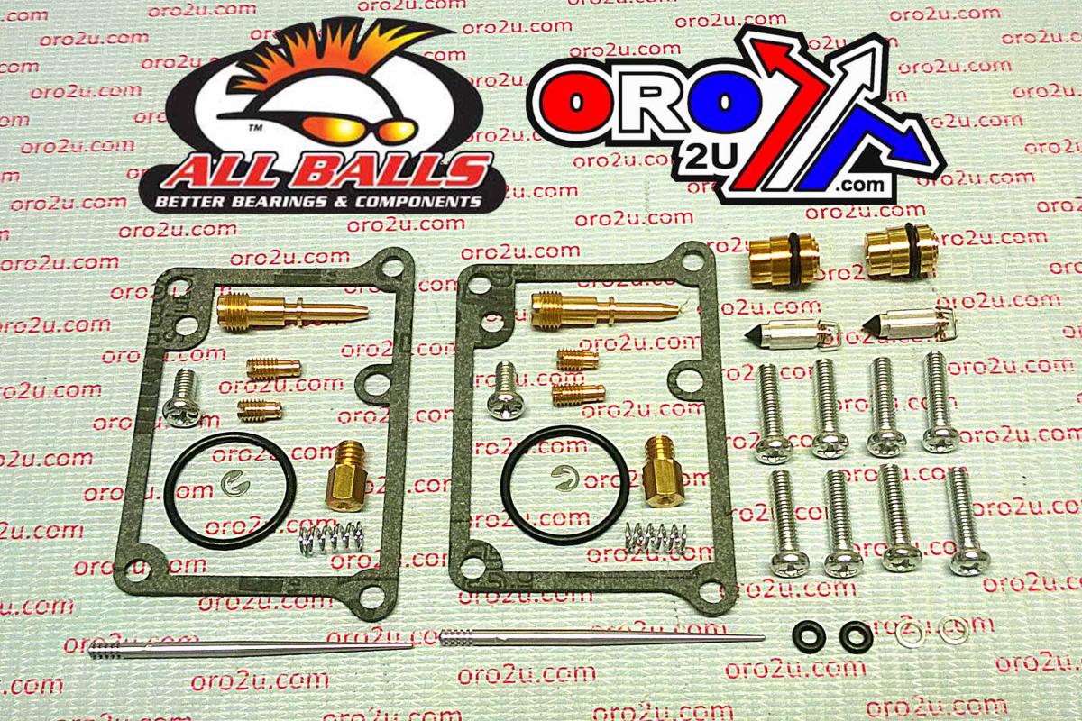 CARBURETOR REBUILD KIT 87-09 YAM YFZ350, ALLBALLS 26-1383 ATV thumbnail 2