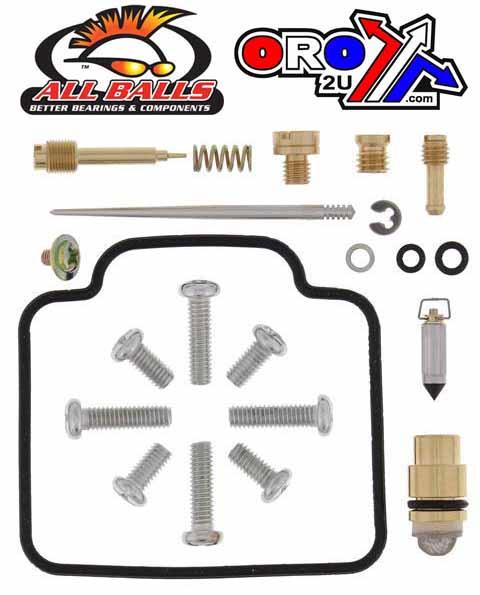 CARBURETOR REBUILD KIT 1999 YAM YFM400, ALLBALLS 26-1384 ATV thumbnail 2