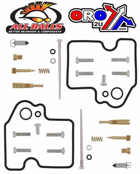 CARBURETOR REBUILD KIT 04-06 KAW KVF700/SUZ LTV-700F, ALLBALLS 26-1385 ATV thumbnail 2