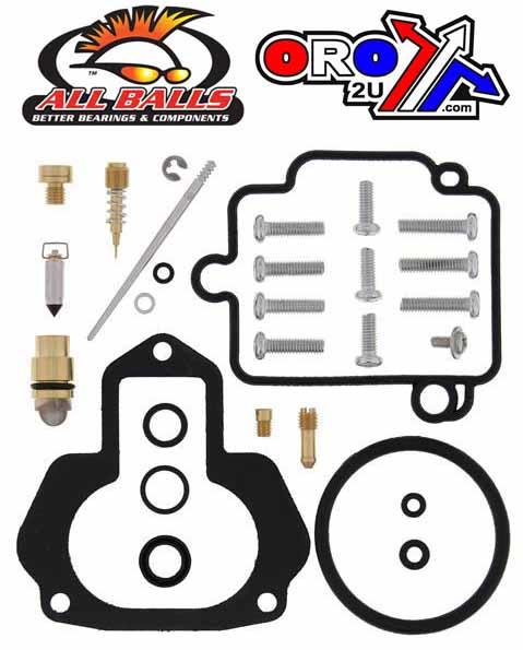 CARBURETOR REBUILD KIT 87-98 YAM YFM350, ALLBALLS 26-1386 ATV thumbnail 2