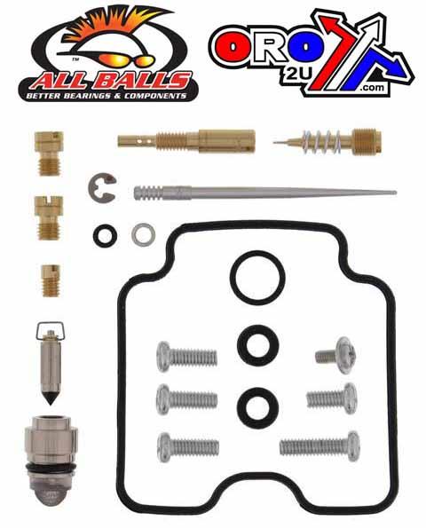CARBURETOR REBUILD KIT 07-08 YAM YFM400, ALLBALLS 26-1387 ATV thumbnail 2