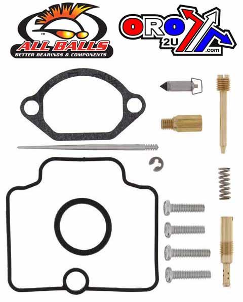 CARBURETOR REBUILD KIT 01-13 KAW KX85, ALLBALLS 26-1396 DIRT thumbnail 2