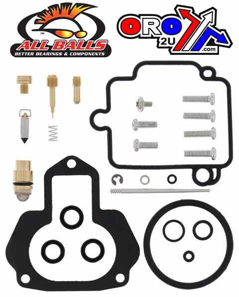 CARBURETOR REBUILD KIT 93-95 YAM YFM400, ALLBALLS 26-1399 ATV thumbnail 2