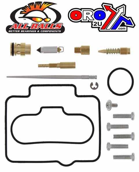 CARBURETOR REBUILD KIT 2001 KAW KX125, ALLBALLS 26-1410 DIRT thumbnail 2