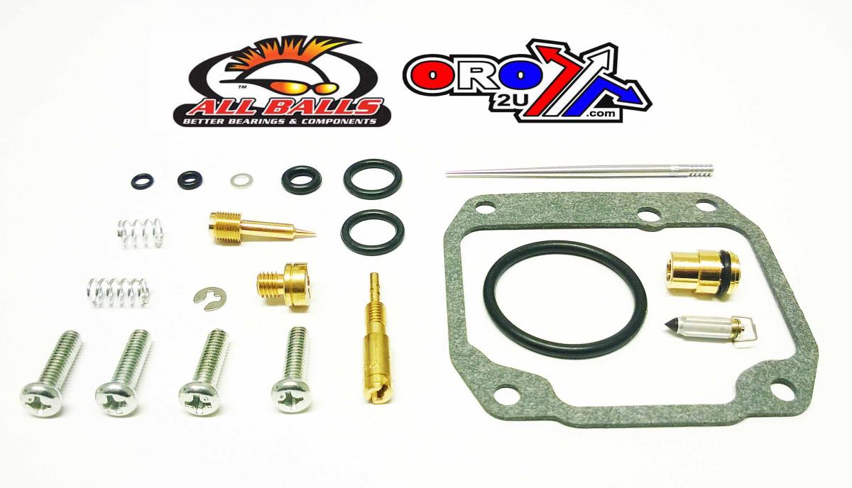 CARBURETOR REBUILD KIT 89-90 SUZ LT-250S, ALLBALLS 26-1421 ATV thumbnail 2