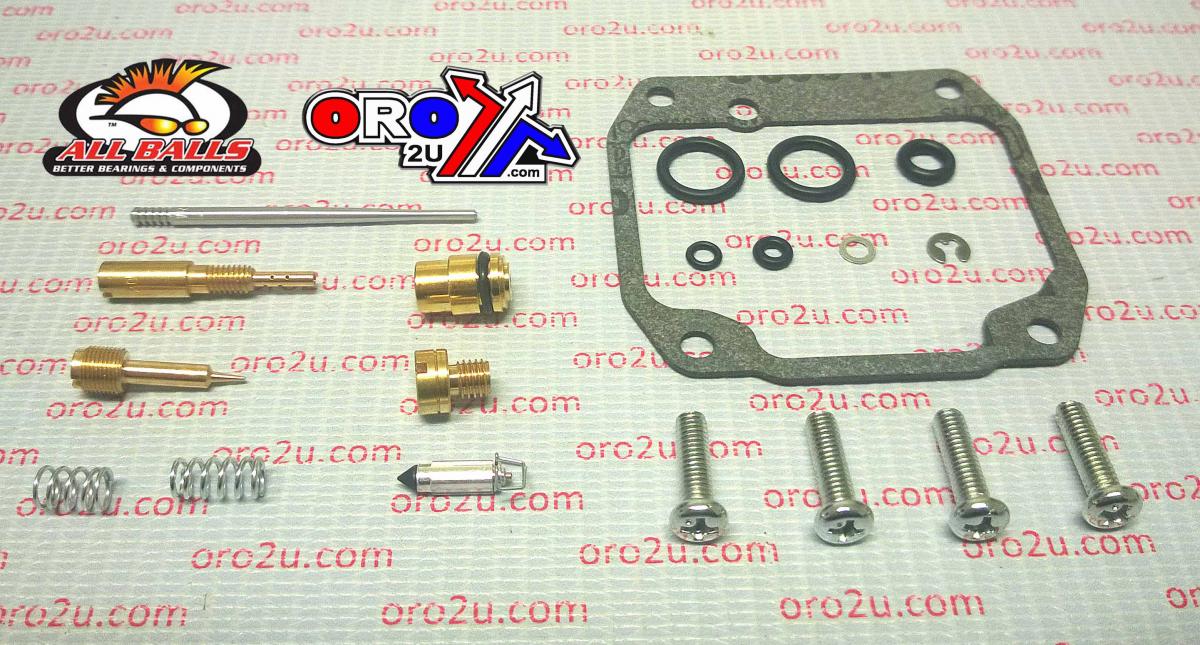 CARBURETOR REBUILD KIT 89-93 SUZ LT-230E, ALLBALLS 26-1422 ATV thumbnail 2