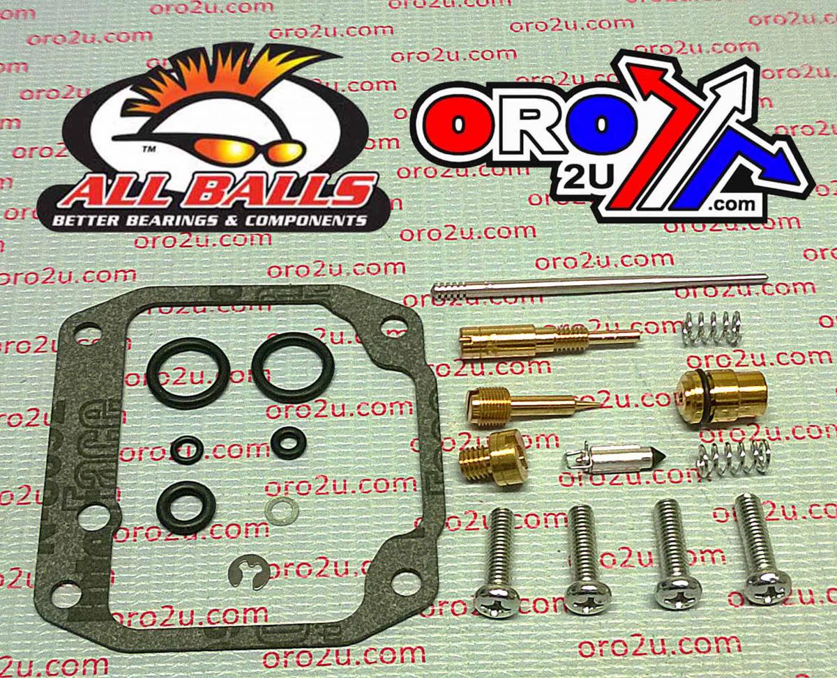 CARBURETOR REBUILD KIT 91-01 SUZ LT-F160, ALLBALLS 26-1423 ATV thumbnail 2
