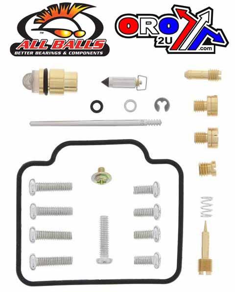 CARBURETOR REBUILD KIT 96-99 ARCTIC-CAT 454/500, ALLBALLS 26-1430 ATV thumbnail 2