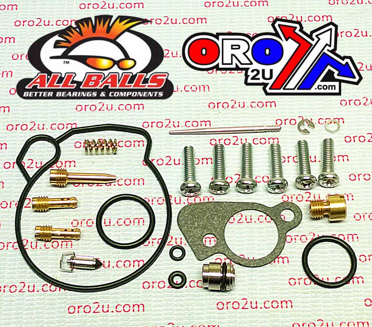 CARBURETOR REBUILD KIT 02-06 ARCTIC CAT/CAN-AM 90, ALLBALLS 26-1437 ATV thumbnail 2