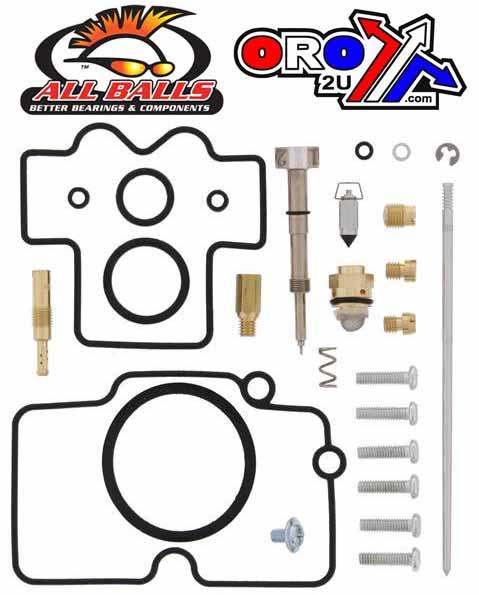 CARBURETOR REBUILD KIT 00-02 YAM YZ426F, ALLBALLS 26-1439 DIRT thumbnail 2