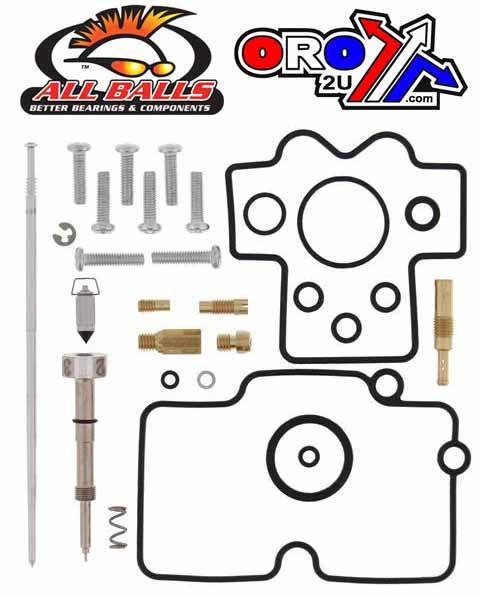 CARBURETOR REBUILD KIT 2008 HON CRF250R, ALLBALLS 26-1442 DIRT thumbnail 2