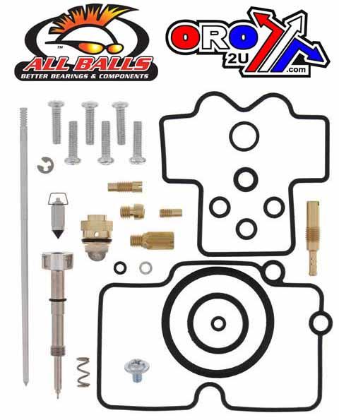 CARBURETOR REBUILD KIT 2002 HON CRF450R, ALLBALLS 26-1460 DIRT thumbnail 2