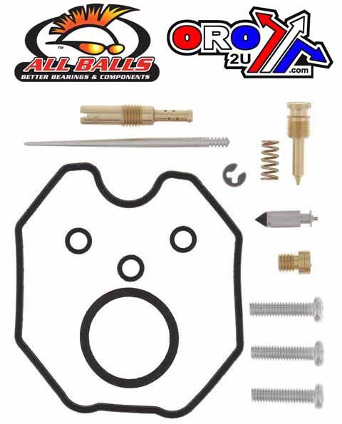 CARBURETOR REBUILD KIT 90-91 HON TRX200, ALLBALLS 26-1479 ATV thumbnail 2