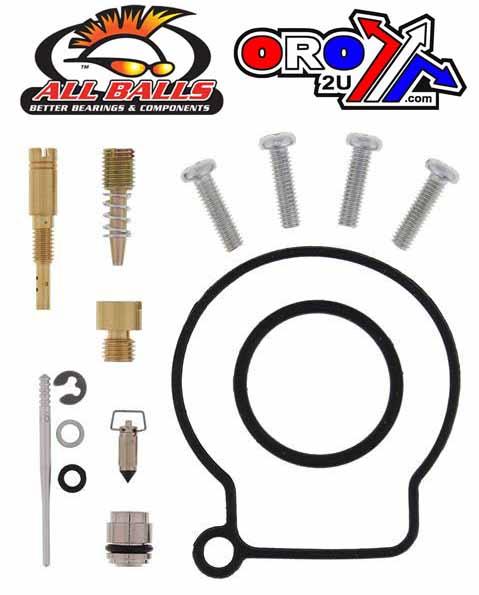 CARBURETOR REBUILD KIT 07-15 POLARIS 50, ALLBALLS 26-1481 ATV thumbnail 2