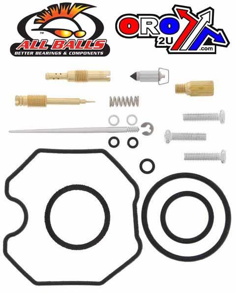 CARBURETOR REBUILD KIT 86-02 HON XR200R, ALLBALLS 26-1499 DIRT thumbnail 2