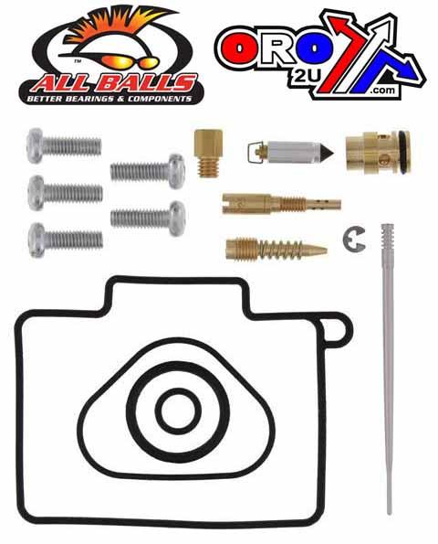 CARBURETOR REBUILD KIT 03-04 KAW KX125, ALLBALLS 26-1502 DIRT thumbnail 2