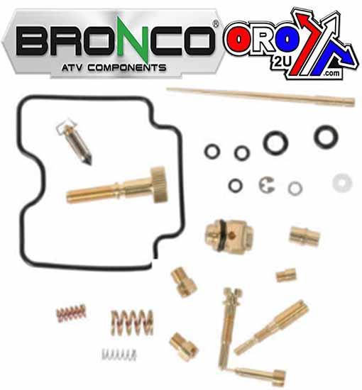 CARBURETOR REBUILD KIT 660, BRONCO AU-07465 YAMAHA RHINO, ATV UTV thumbnail 2