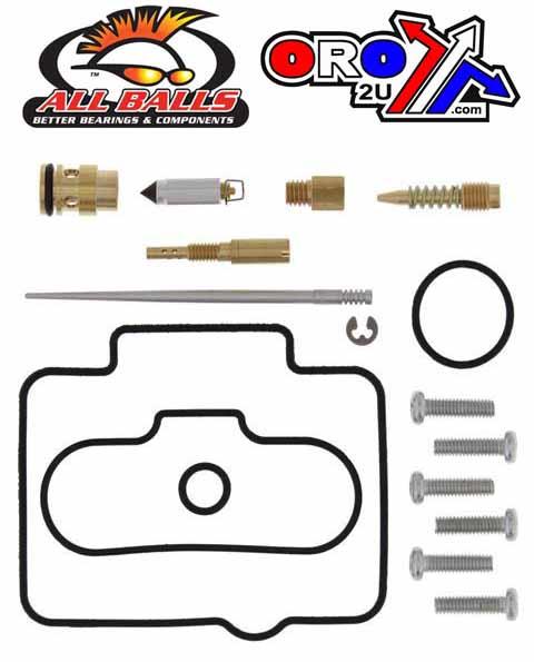 CARBURETOR REBUILD KIT 2002 KAW KX125, ALLBALLS 26-1509 DIRT thumbnail 2