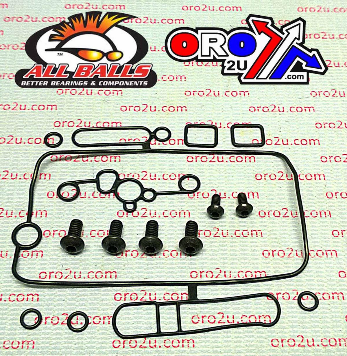 CARBURETOR REBUILD KIT 04-14 HON/KAW/SUZ 250/450, ALLBALLS 26-1510 DIRT thumbnail 2
