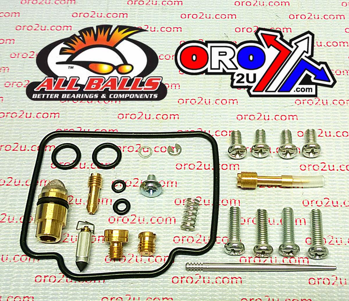 CARBURETOR REBUILD KIT 98-99 YAM YFM350, ALLBALLS 26-1522 ATV thumbnail 2