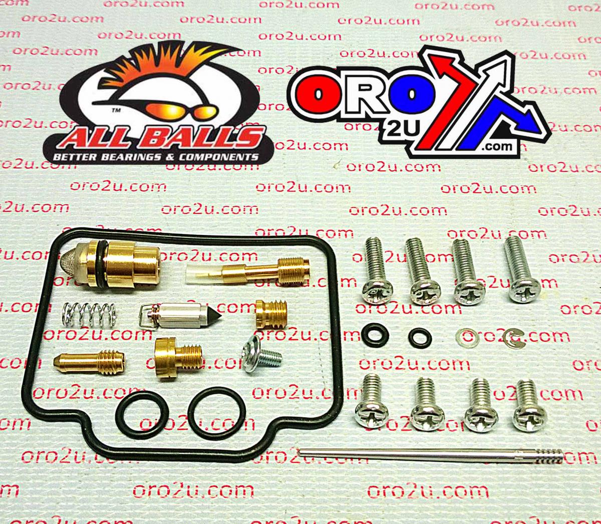 CARBURETOR REBUILD KIT 1997 YAM YFM350FW, ALLBALLS 26-1523 ATV thumbnail 2