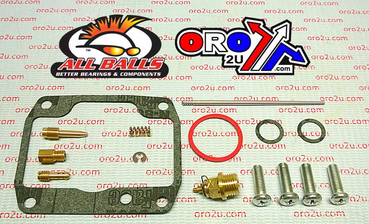 CARBURETOR REBUILD KIT 87-90 YAM YZ490, ALLBALLS 26-1527 DIRT thumbnail 2