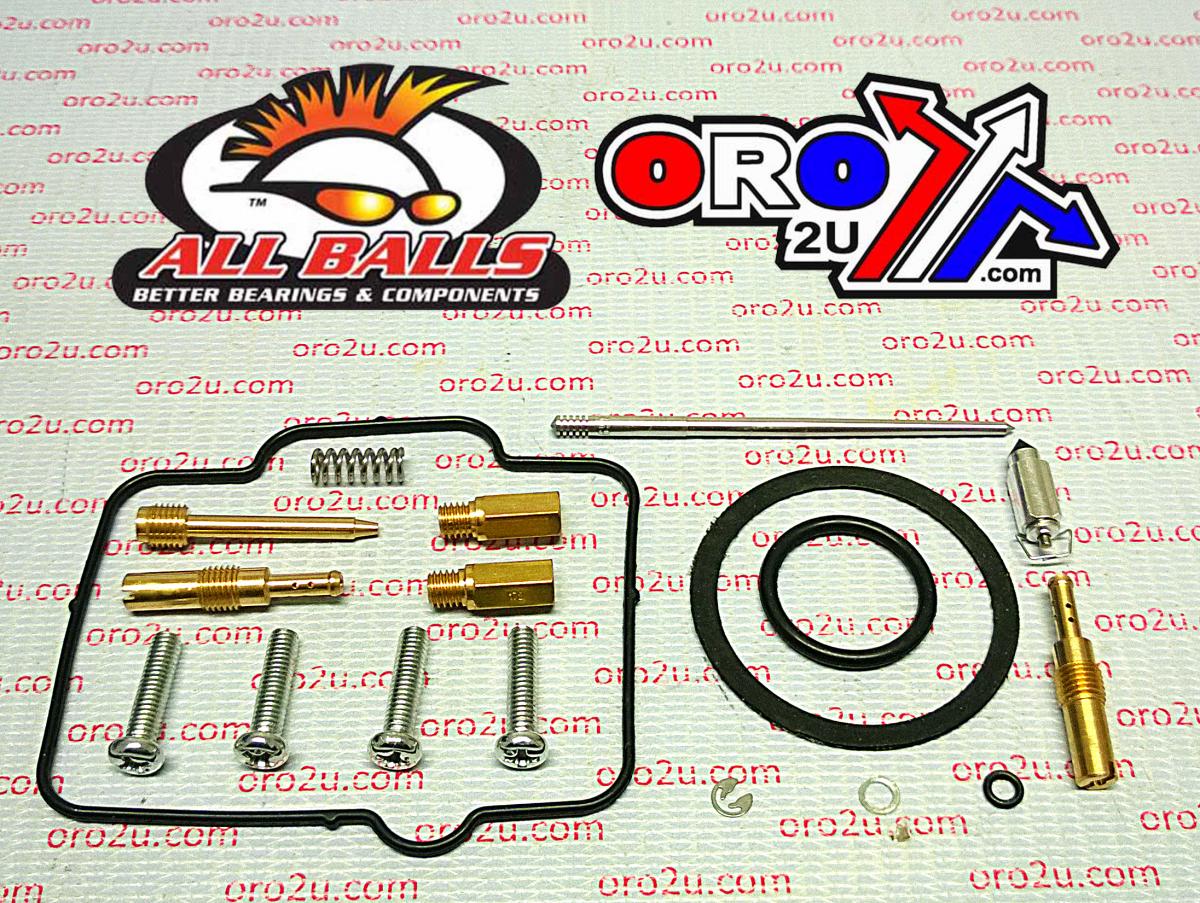 CARBURETOR REBUILD KIT 90-95 HON CR125R, ALLBALLS 26-1544 DIRT thumbnail 2