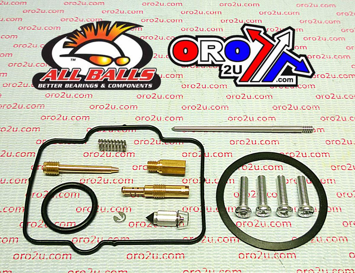 CARBURETOR REBUILD KIT 89-94 KAW KDX200, ALLBALLS 26-1555 DIRT thumbnail 2