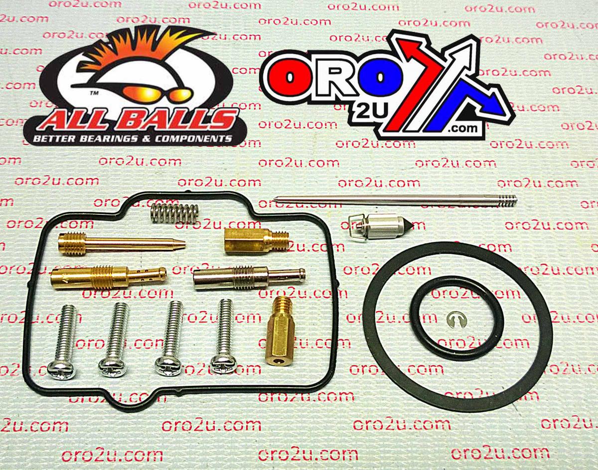 CARBURETOR REBUILD KIT 96-97 KAW KX125, ALLBALLS 26-1557 DIRT thumbnail 2