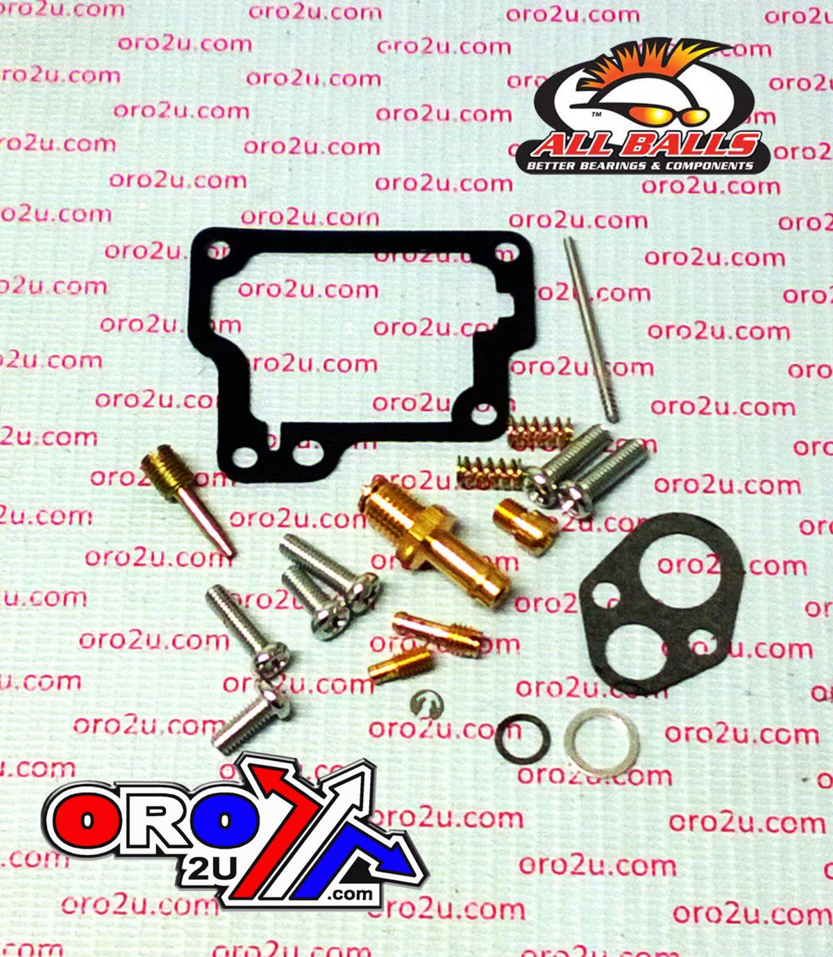 CARBURETOR REBUILD KIT 84-87 SUZ LT-50, ALLBALLS 26-1566 ATV thumbnail 2