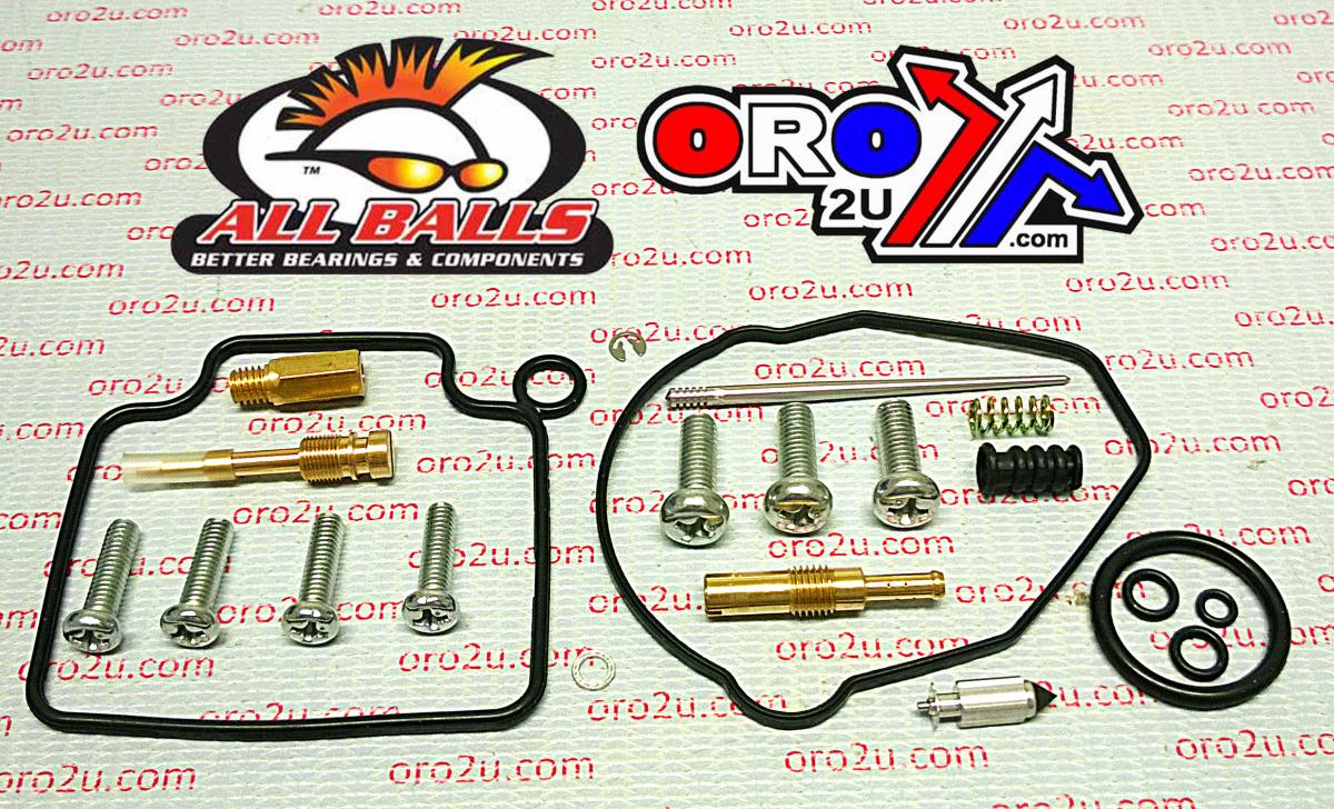 CARBURETOR REBUILD KIT 91-92 HON TRX250X, ALLBALLS 26-1573 ATV thumbnail 2
