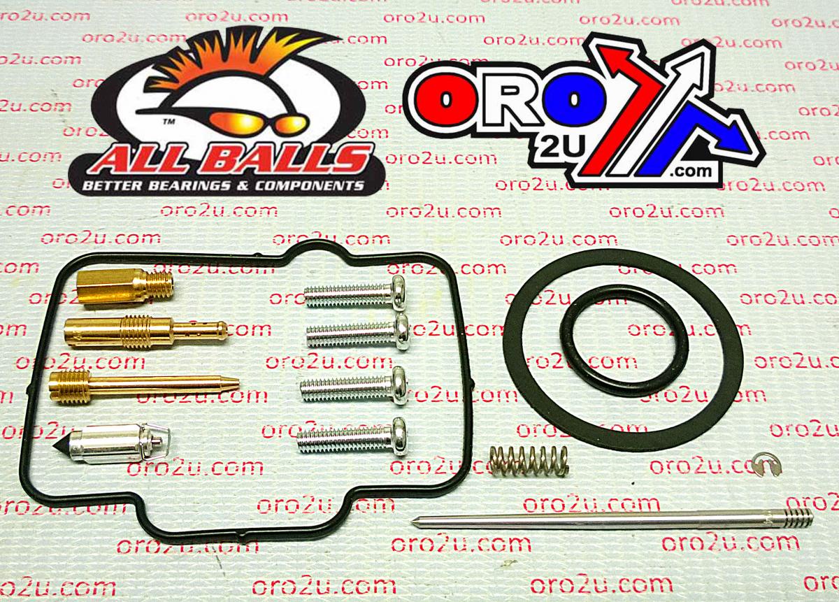 CARBURETOR REBUILD KIT 1987 HON TRX250R, ALLBALLS 26-1574 ATV thumbnail 2