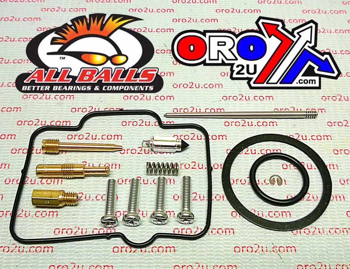 CARBURETOR REBUILD KIT 88-89 HON TRX250R, ALLBALLS 26-1575 ATV thumbnail 2