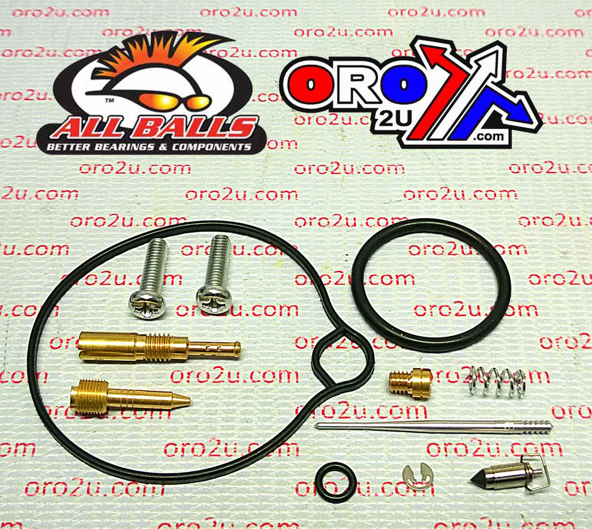 CARBURETOR REBUILD KIT 07-10 KAW KFX90, ALLBALLS 26-1577 ATV thumbnail 2