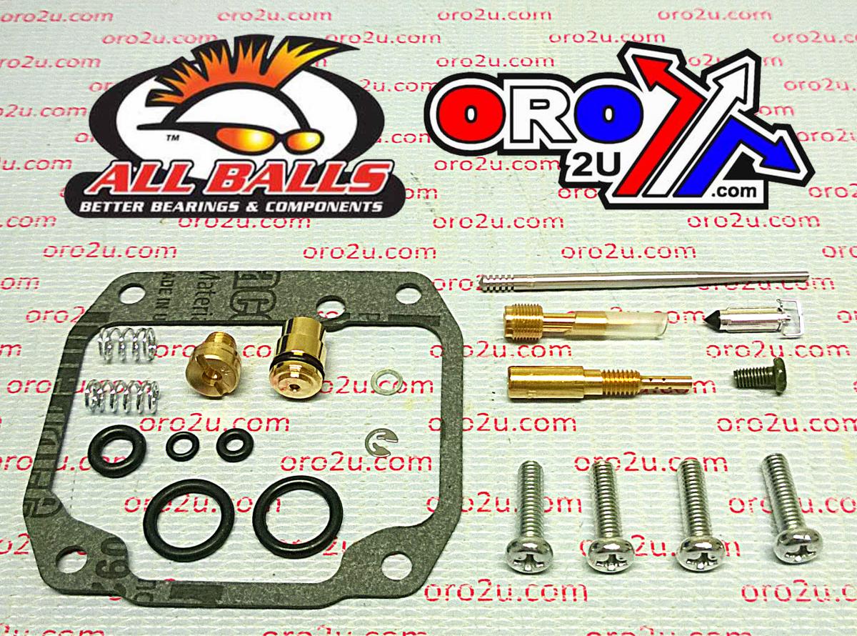 CARBURETOR REBUILD KIT 89-92 SUZ LT-160E, ALLBALLS 26-1587 ATV thumbnail 2