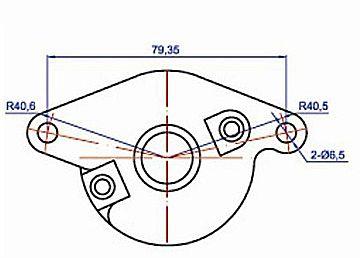 STARTER MOTOR SCOOTER 200cc, SIFAM, IND207 thumbnail 2