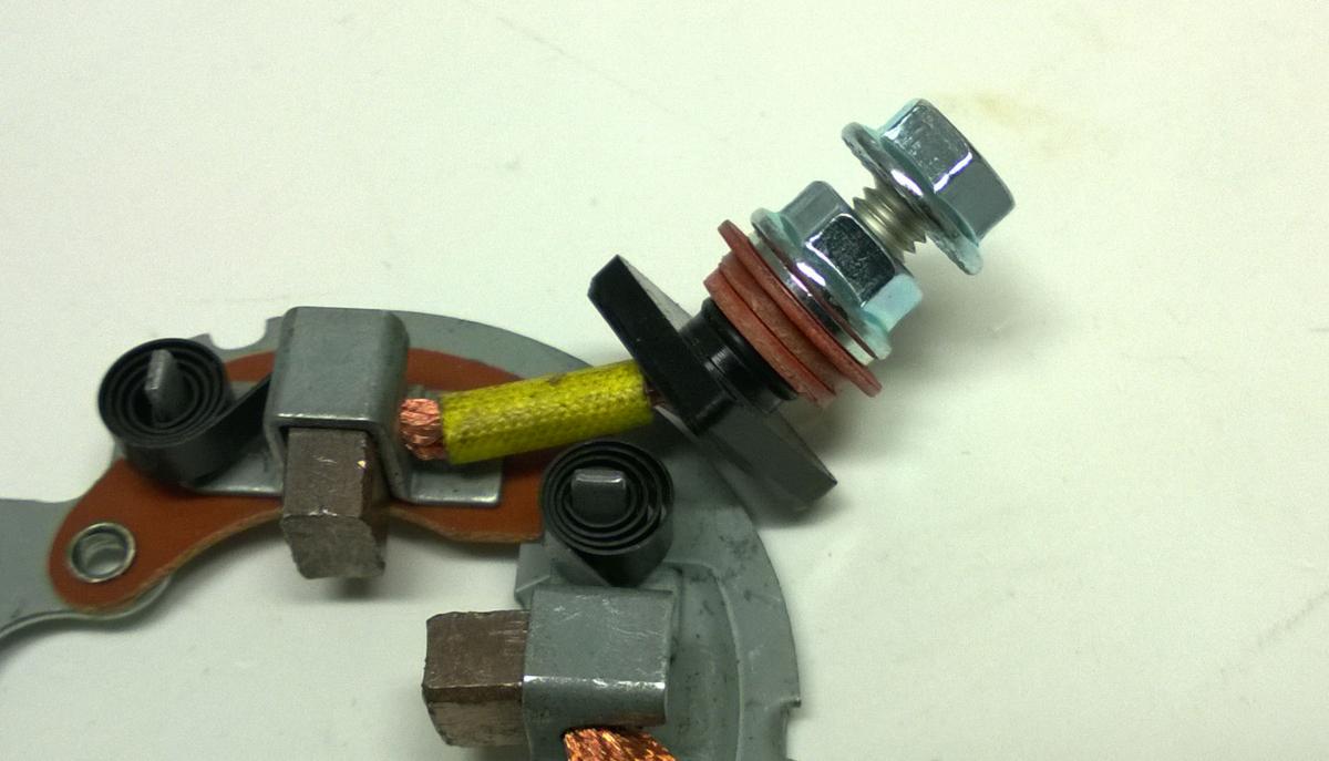 BRUSH PLATE ASSY, 2 BRUSH, Polaris ATVs, UTVs 1993-09, SMU1302 thumbnail 3
