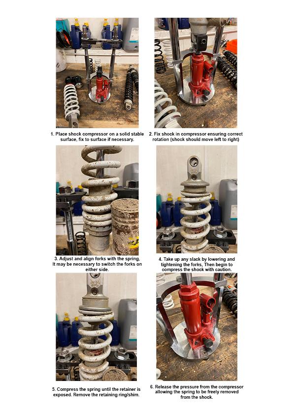SHOCK SPRING COMPRESSOR HYDRAULIC thumbnail 4