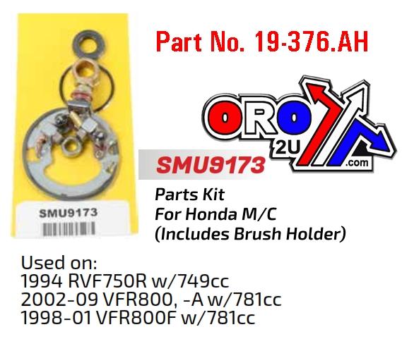 STARTER MOTOR REPAIR KIT, HONDA RVF750 800 SMU9173, ARROWHEAD image 1