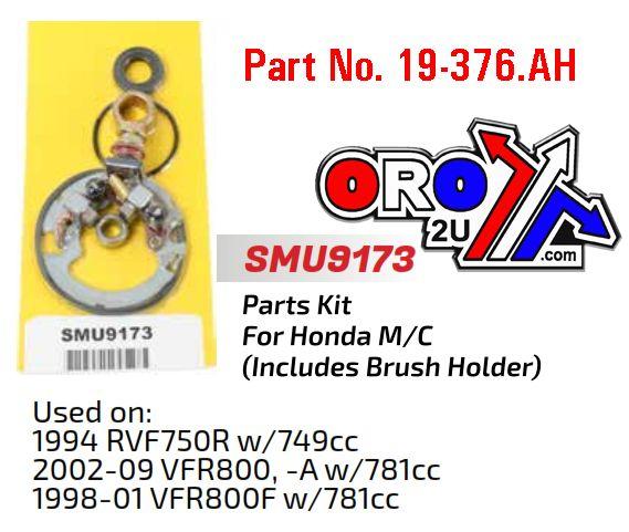 STARTER MOTOR REPAIR KIT, HONDA RVF750 800 SMU9173, ARROWHEAD thumbnail 2