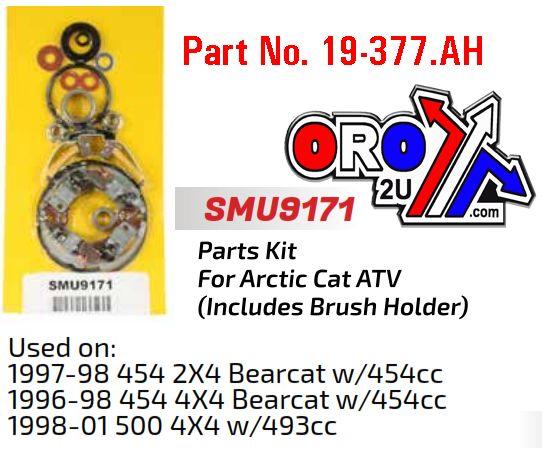 STARTER MOTOR REPAIR KIT, ARCTIC CAT BEARCAT SMU9171, ARROWHEAD thumbnail 2