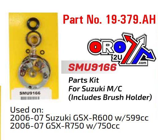 STARTER MOTOR REPAIR KIT, SUZUKI GSX-R600 750 SMU9166, ARROWHEAD thumbnail 2