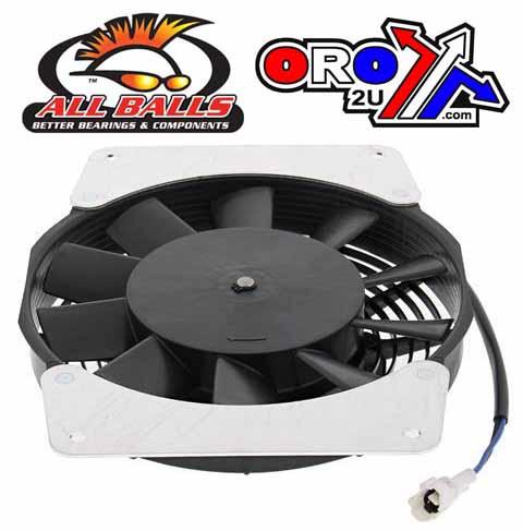 COOLING FAN ASSY YAMAHA ATV, ALLBALLS 70-1028 5ND-E2405-00, GRIZZLY, KODIAK, WOLVERINE thumbnail 3