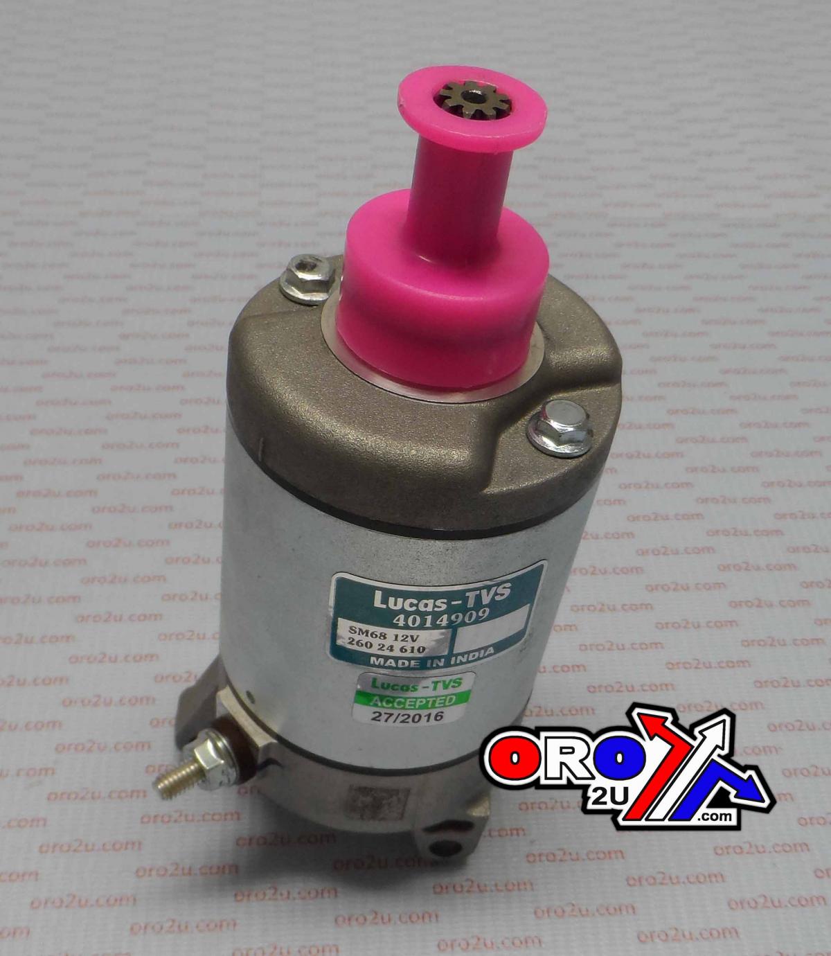 STARTER MOTOR POLARIS 570, SMU0549 4014290, 4014909, UTV, SIDE-BY-SIDE thumbnail 3