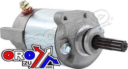 STARTER MOTOR HONDA NX650, SMU0096 31200-MN9-013, -003, ROAD, MC thumbnail 2